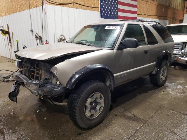 CHEVROLET BLAZER 2001 with VIN 1GNCT18W11K158539 - Photo from auction
