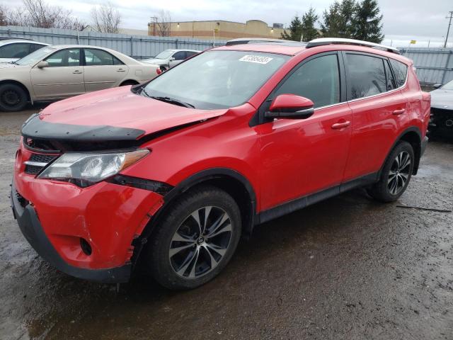 TOYOTA RAV4 XLE 2015 with VIN 2T3RFREV6FW285452 - Photo from auction