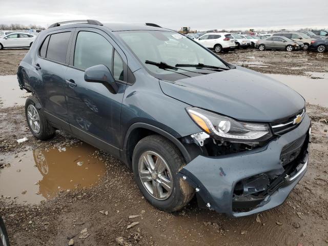 Photo 4 from auction – 2021 CHEVROLET TRAX 1LT with VIN KL7CJPSB9MB353023