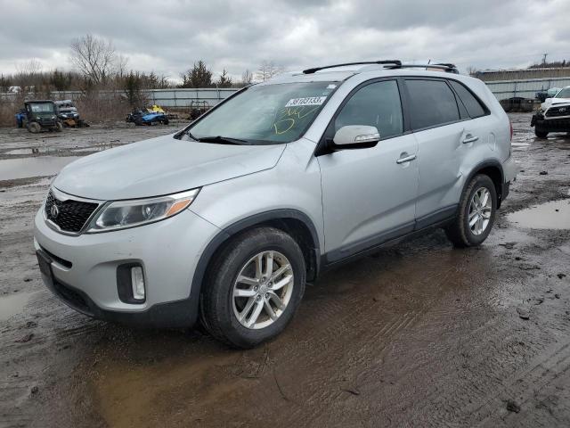 KIA SORENTO LX 2015 with VIN 5XYKT4A63FG631886 - Photo from auction