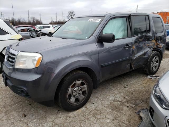 HONDA PILOT 2015 with VIN 5FNYF3H24FB003230 - Photo from auction