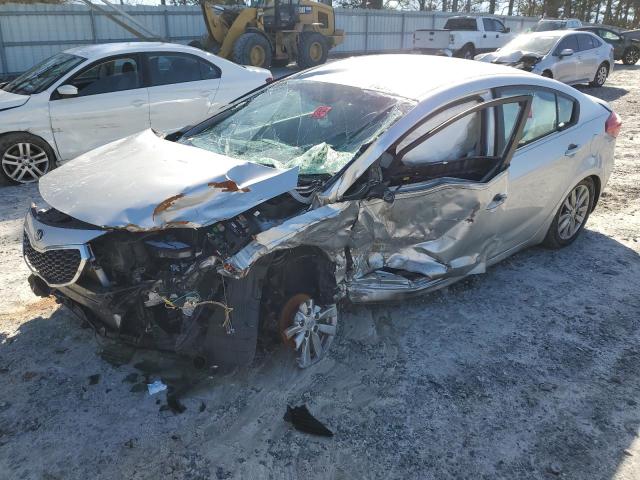 KIA FORTE LX 2014 with VIN KNAFX4A68E5081224 - Photo from auction