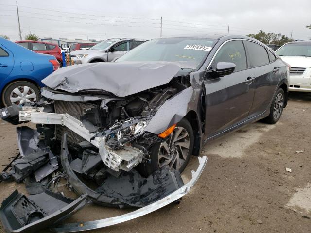 HONDA CIVIC EX 2017 with VIN 19XFC2F81HE044196 - Photo from auction