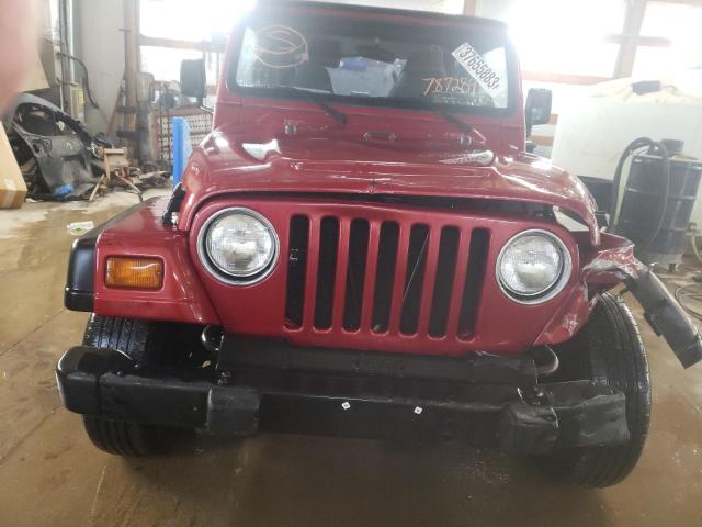 Photo 5 from auction – 1998 JEEP WRANGLER with VIN 1J4FY19S6WP787284