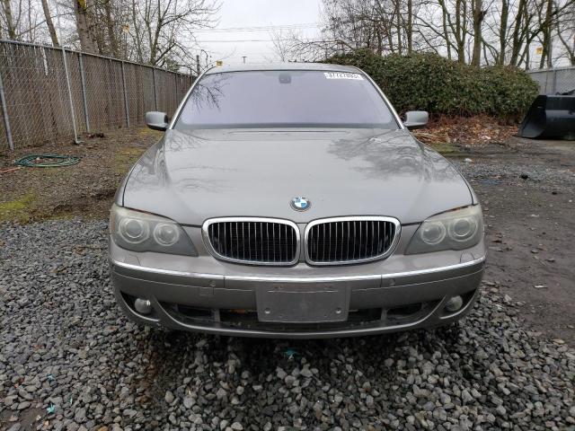 Photo 5 from auction – 2007 BMW 750 with VIN WBAHN83507DT73629