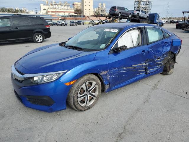 HONDA CIVIC LX 2016 with VIN 19XFC2F52GE028707 - Photo from auction