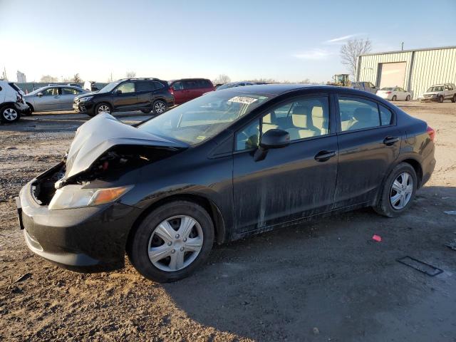 HONDA CIVIC LX 2012 with VIN 19XFB2F56CE025855 - Photo from auction