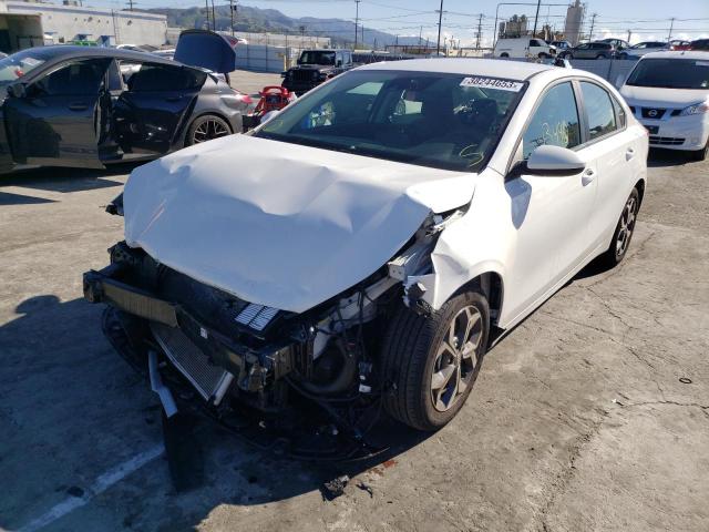 KIA FORTE FE 2021 with VIN 3KPF24AD7ME391240 - Photo from auction
