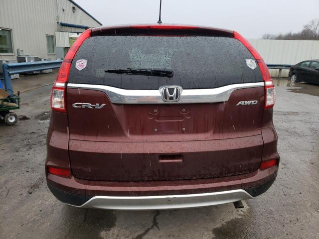Photo 6 from auction – 2015 HONDA CR-V EX with VIN 5J6RM4H52FL111511