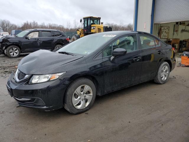 HONDA CIVIC LX 2015 with VIN 19XFB2E54FE021759 - Photo from auction