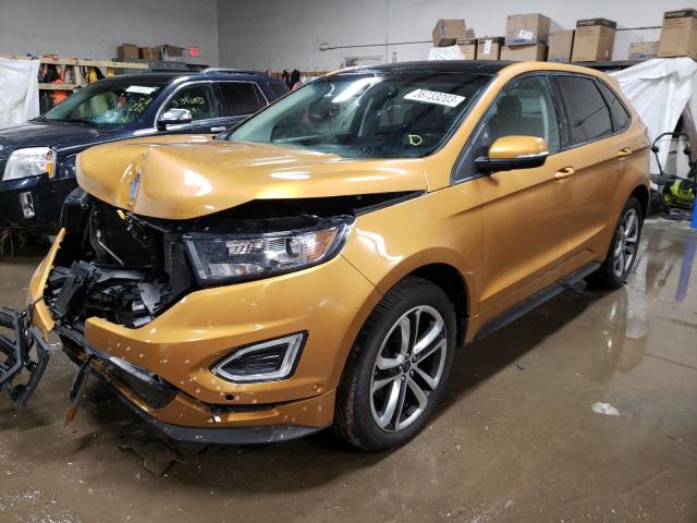 FORD EDGE SPORT 2015 with VIN 2FMTK4AP2FBB05863 - Photo from auction