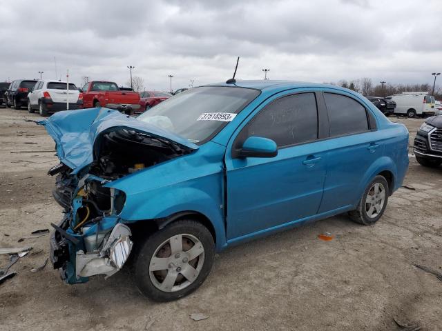 CHEVROLET AVEO LS 2009 with VIN KL1TD56E19B338596 - Photo from auction