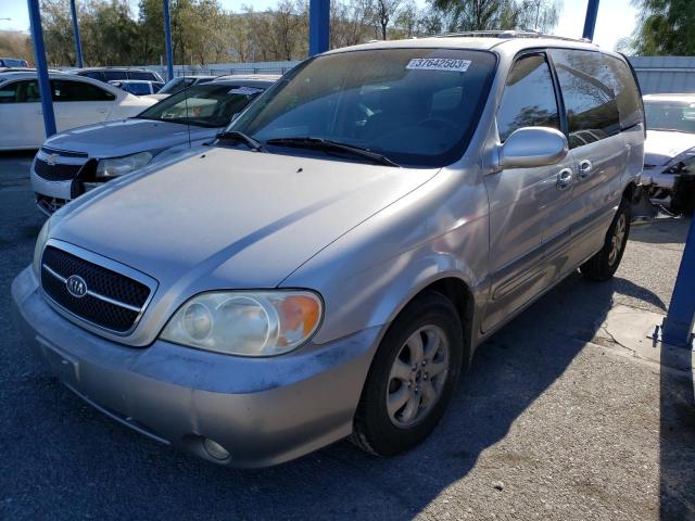 KIA SEDONA EX 2005 with VIN KNDUP132456649028 - Photo from auction