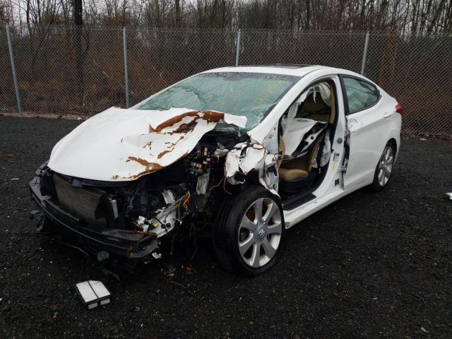 HYUNDAI ELANTRA 2013 with VIN 5NPDH4AE8DH326178 - Photo from auction