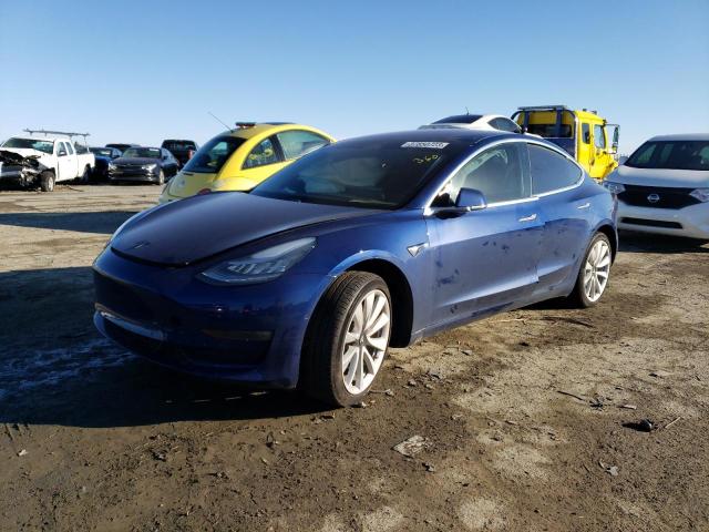 TESLA MODEL 3 2018 with VIN 5YJ3E1EB0JF187340 - Photo from auction