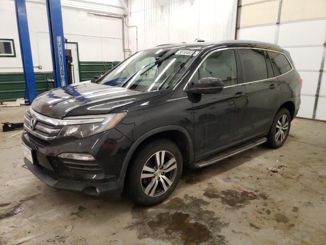 HONDA PILOT EXLN 2017 with VIN 5FNYF6H7XHB028486 - Photo from auction
