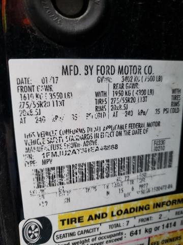 Photo 14 from auction – 2017 FORD EXPEDITION with VIN 1FMJU2AT3HEA48888