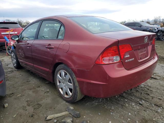 Photo 2 from auction – 2008 HONDA CIVIC LX with VIN 2HGFA16568H535939
