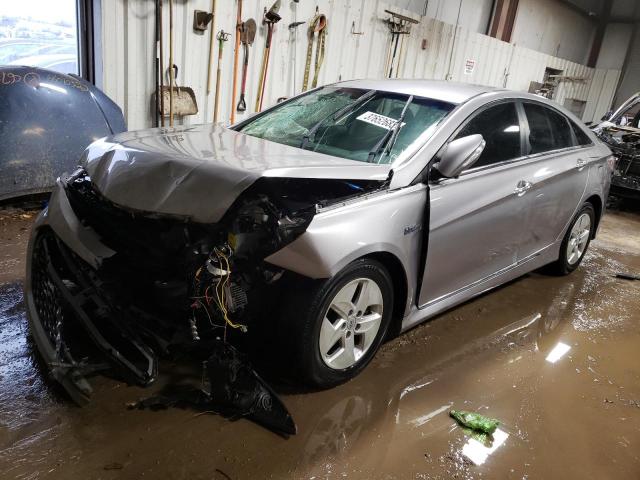 HYUNDAI SONATA HYB 2012 with VIN KMHEC4A45CA035990 - Photo from auction