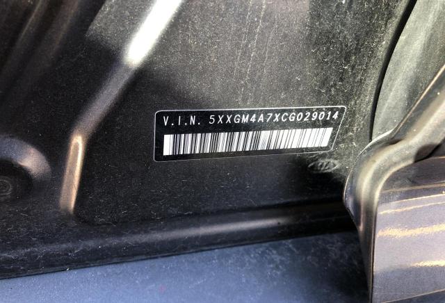 Photo 10 from auction – 2012 KIA OPTIMA LX with VIN 5XXGM4A7XCG029014
