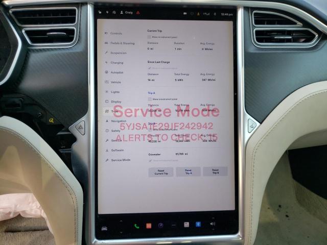 Photo 9 from auction – 2018 TESLA MODEL S with VIN 5YJSA1E29JF242942