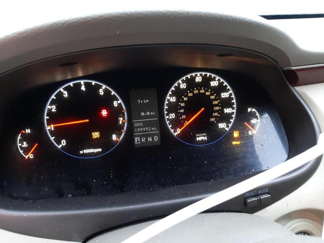 Photo 9 from auction – 2007 HYUNDAI AZERA SE with VIN KMHFC46F67A185210