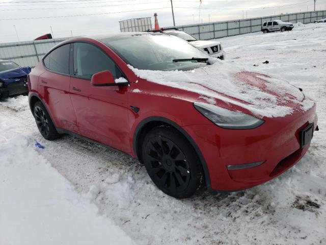 Photo 4 from auction – 2022 TESLA MODEL Y with VIN 7SAYGDEE8NF481847