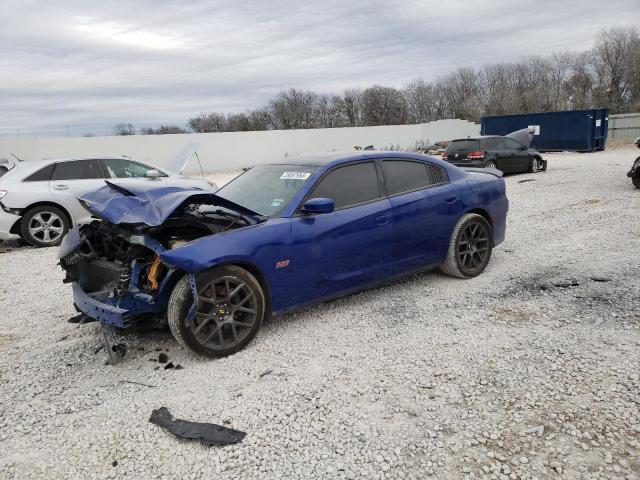 DODGE CHARGER SC 2019 with VIN 2C3CDXGJ4KH732370 - Photo from auction