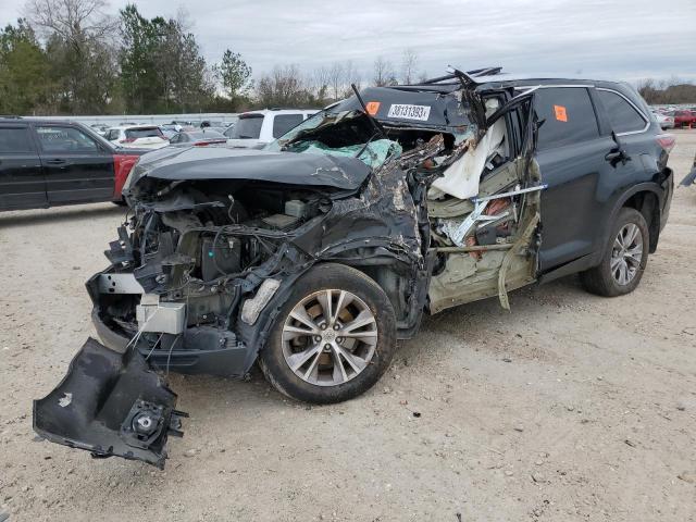 TOYOTA HIGHLANDER 2015 with VIN 5TDKKRFH8FS090279 - Photo from auction
