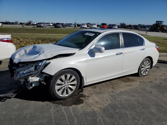HONDA ACCORD EXL 2014 with VIN 1HGCR2F89EA130082 - Photo from auction
