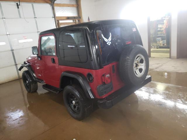 Photo 2 from auction – 1998 JEEP WRANGLER with VIN 1J4FY19S6WP787284