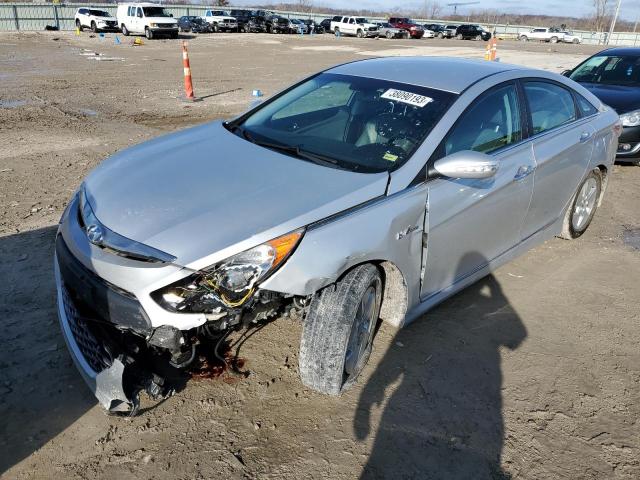 HYUNDAI SONATA HYB 2012 with VIN KMHEC4A42CA034473 - Photo from auction