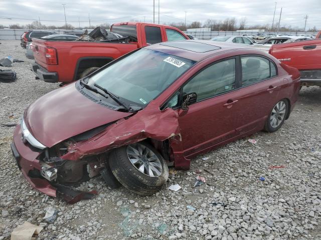 HONDA CIVIC EX 2010 with VIN 19XFA1F84AE006516 - Photo from auction