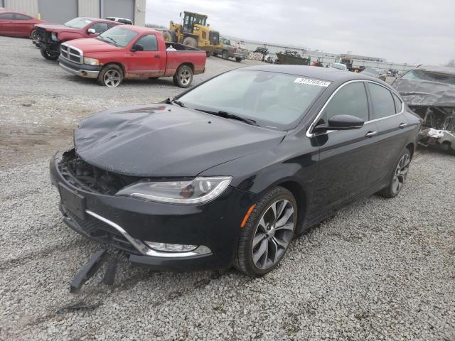 CHRYSLER 200 C 2015 with VIN 1C3CCCEG9FN700675 - Photo from auction