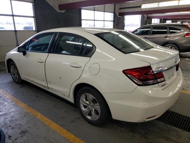 Photo 2 from auction – 2014 HONDA CIVIC LX with VIN 19XFB2F50EE001277