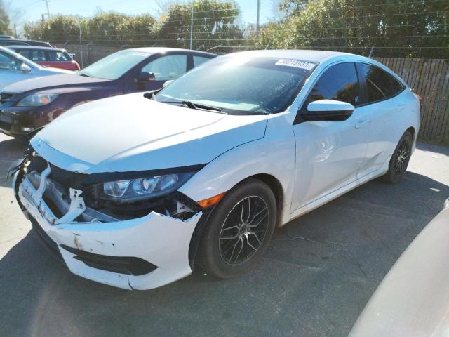 HONDA CIVIC LX 2018 with VIN 2HGFC2F59JH506649 - Photo from auction