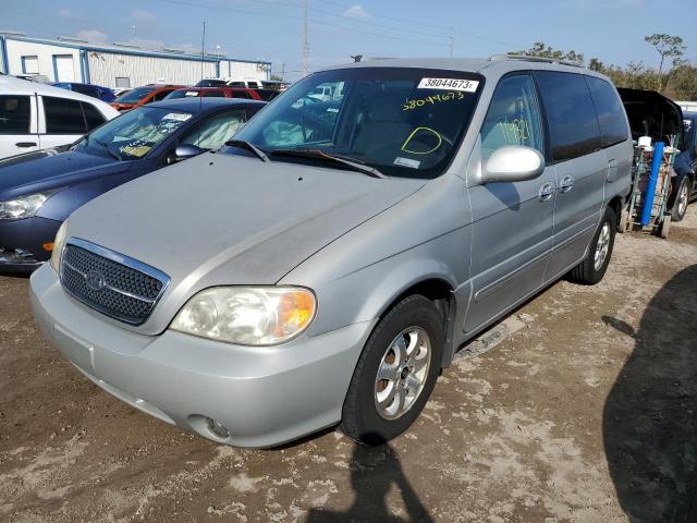 KIA SEDONA EX 2005 with VIN KNDUP131056614784 - Photo from auction