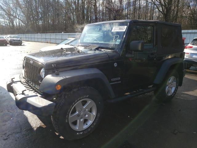 JEEP WRANGLER S 2017 with VIN 1C4AJWAG6HL724771 - Photo from auction