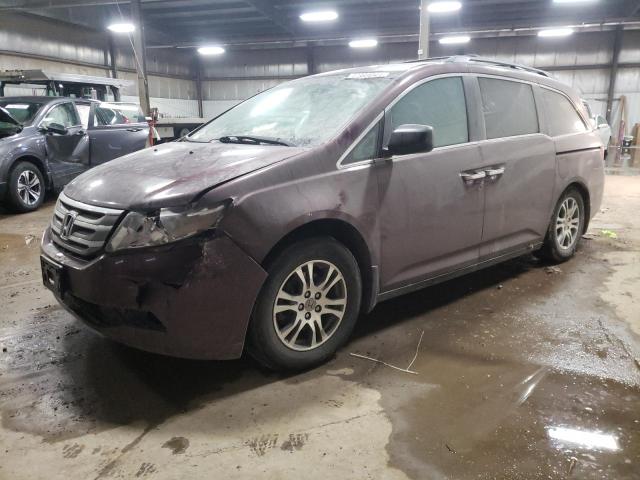 HONDA ODYSSEY EX 2011 with VIN 5FNRL5H68BB025222 - Photo from auction