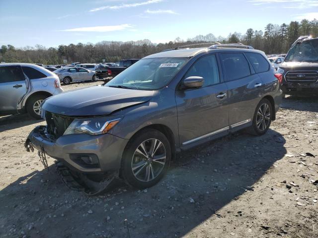 NISSAN PATHFINDER 2017 with VIN 5N1DR2MN2HC617110 - Photo from auction