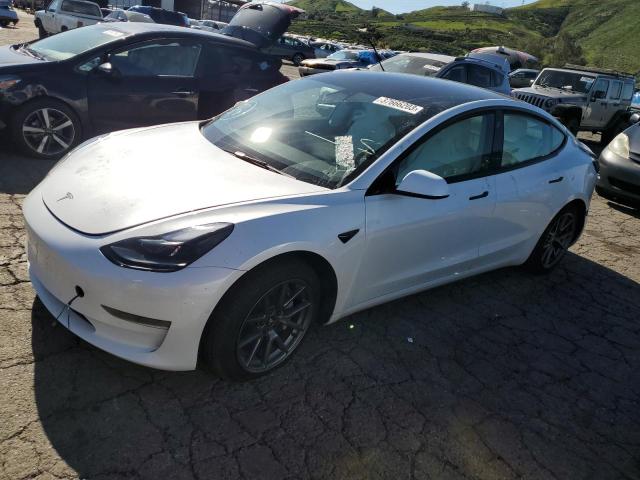 TESLA MODEL 3 2022 with VIN 5YJ3E1EA3NF148223 - Photo from auction