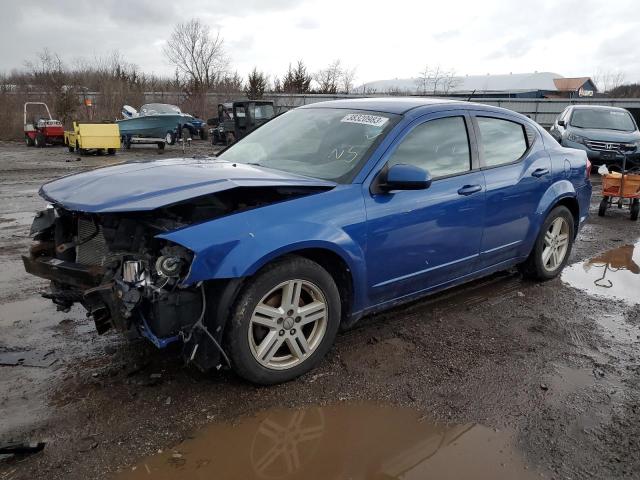 DODGE AVENGER SX 2013 with VIN 1C3CDZCG2DN687462 - Photo from auction