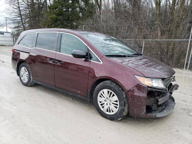 Photo 4 from auction – 2015 HONDA ODYSSEY LX with VIN 5FNRL5H25FB102146