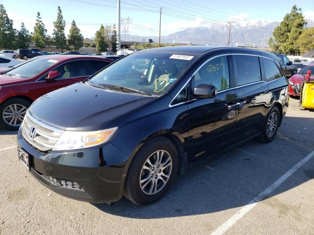 HONDA ODYSSEY EX 2011 with VIN 5FNRL5H41BB017946 - Photo from auction