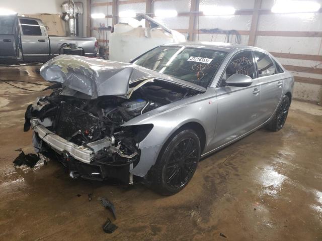 AUDI A6 PREMIUM 2012 with VIN WAUGGAFC4CN098889 - Photo from auction