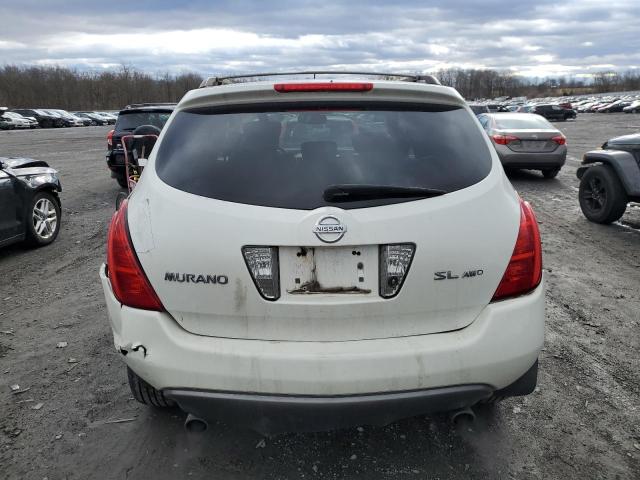 Photo 6 from auction – 2005 NISSAN MURANO SL with VIN JN8AZ08W15W437310