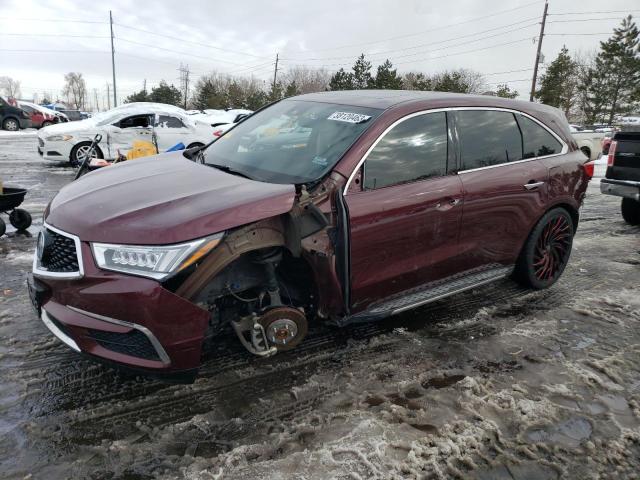 ACURA MDX 2018 with VIN 5J8YD4H3XJL019900 - Photo from auction