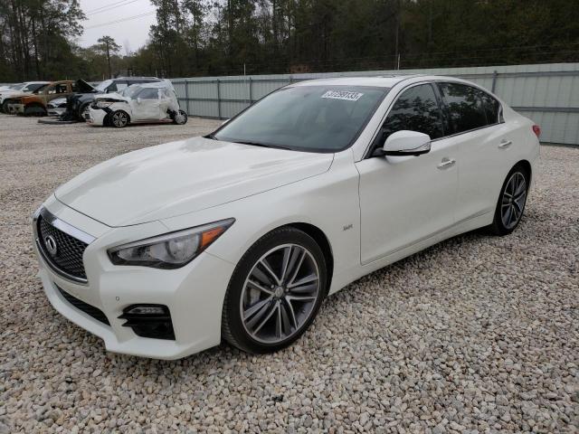 INFINITI Q50 PREMIU 2016 with VIN JN1EV7AP3GM306305 - Photo from auction