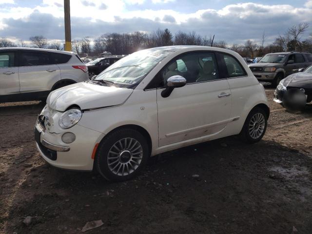FIAT 500 LOUNGE 2012 with VIN 3C3CFFCRXCT200453 - Photo from auction