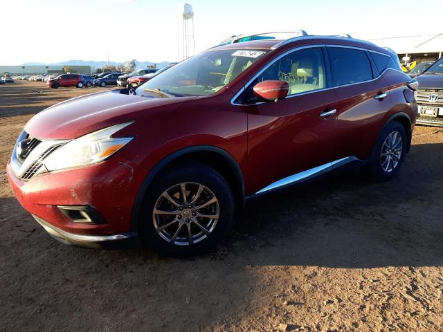 Photo 1 from auction – 2016 NISSAN MURANO S with VIN 5N1AZ2MG2GN158300